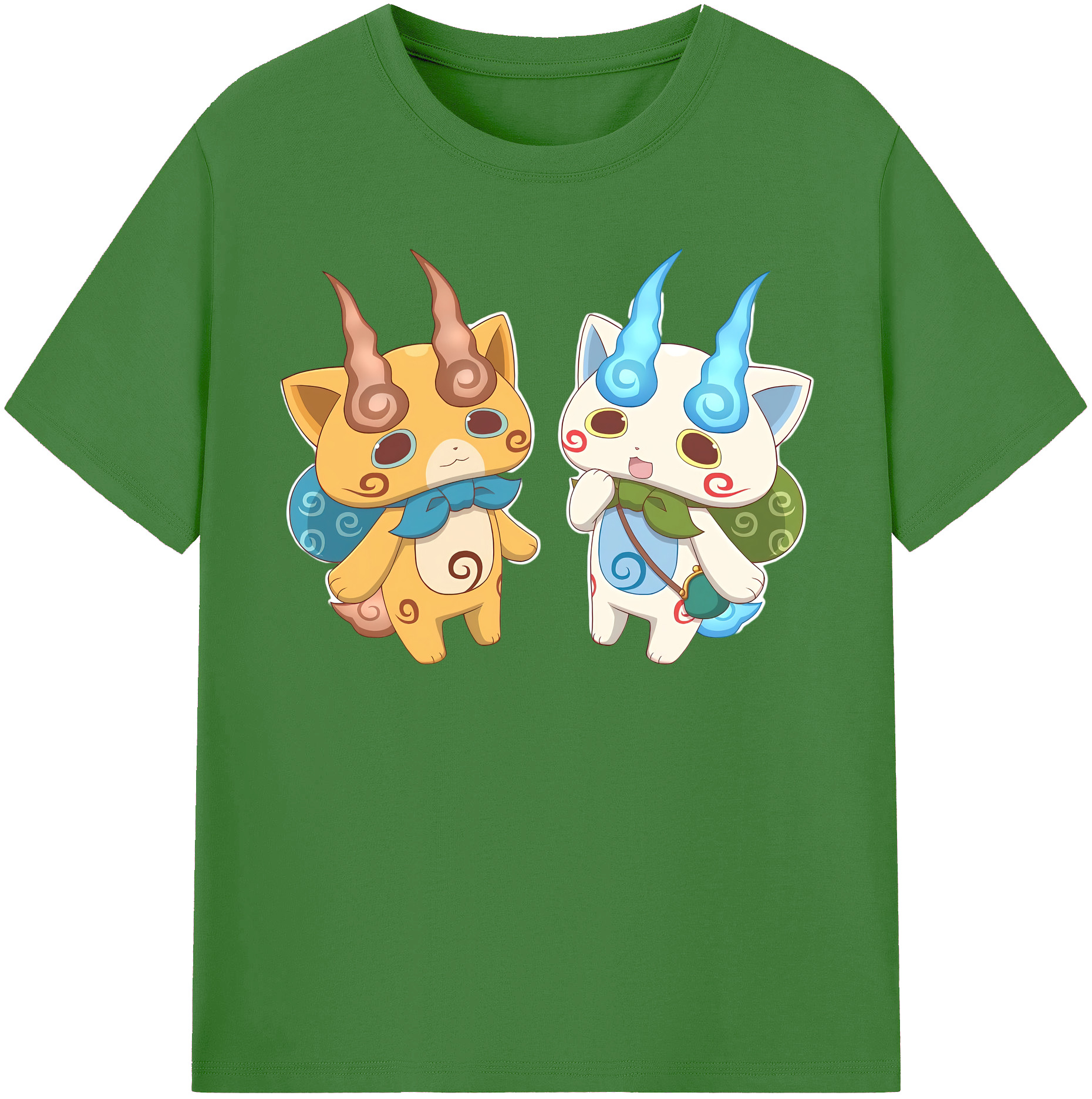 （画像用） 妖怪ウォッチ Yo-kai Watch レディースカジュアルプリントTシャツ（綿100％）